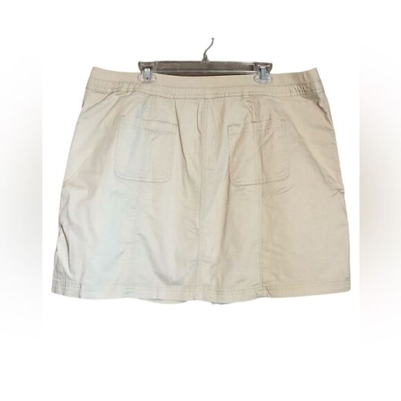 NWT! Karen Scott beigeish skort. Size 20W‎ - Picture 11 of 11